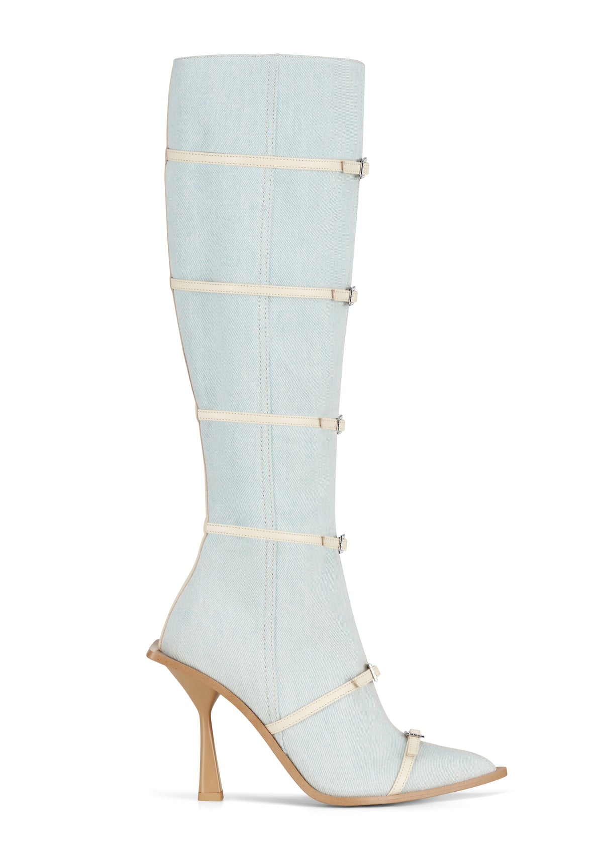 Daring Denim Boots