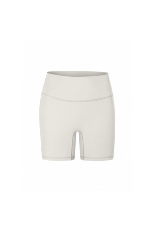Second Skin Studio Biker Shorts  Ivory