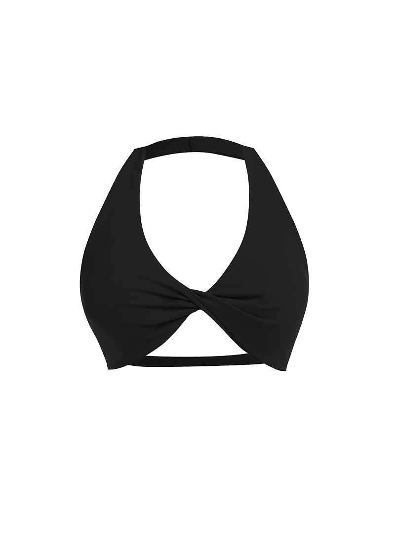 Second Skin Studio Crop Top Onyx
