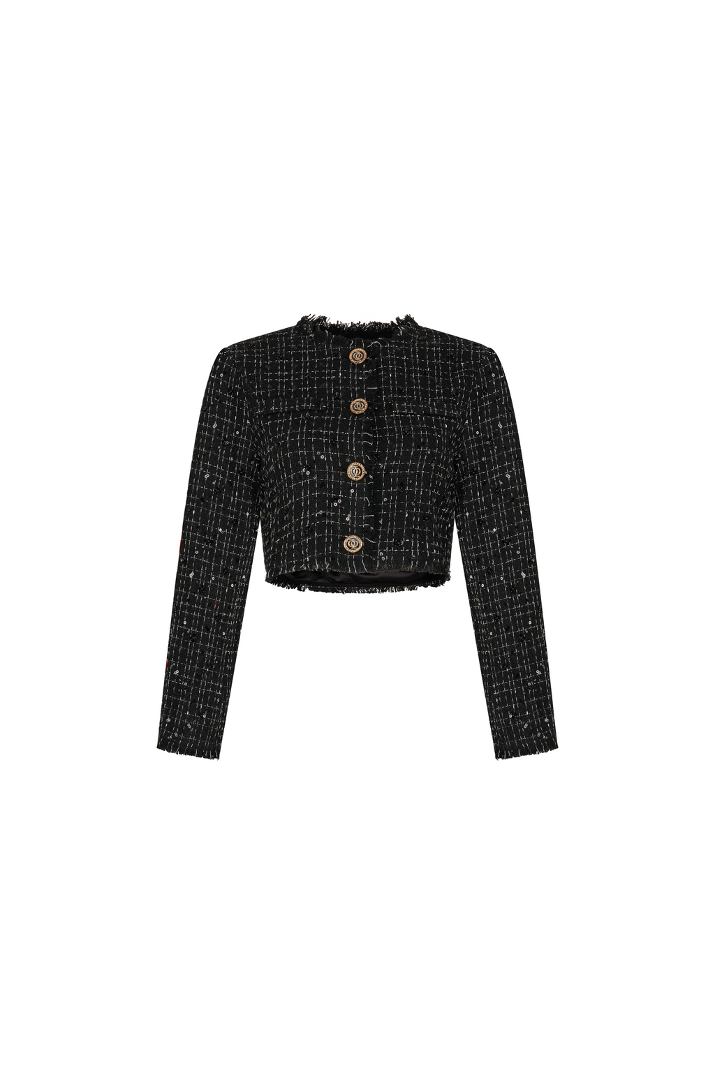 ASAP Tweed Jacket Black