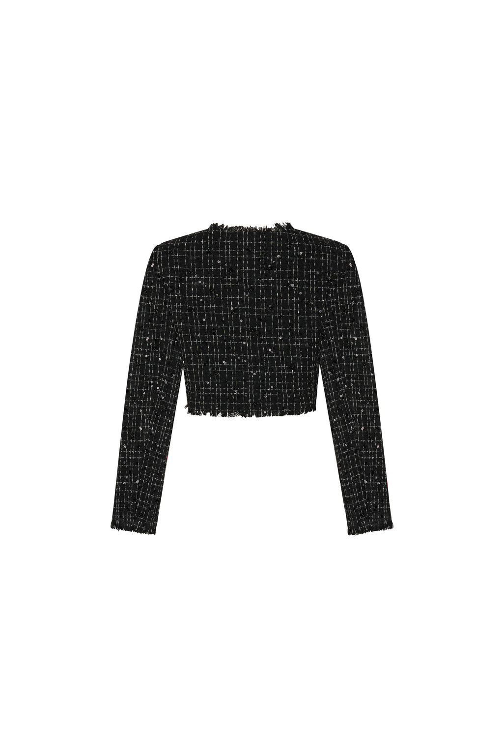 ASAP Tweed Jacket Black