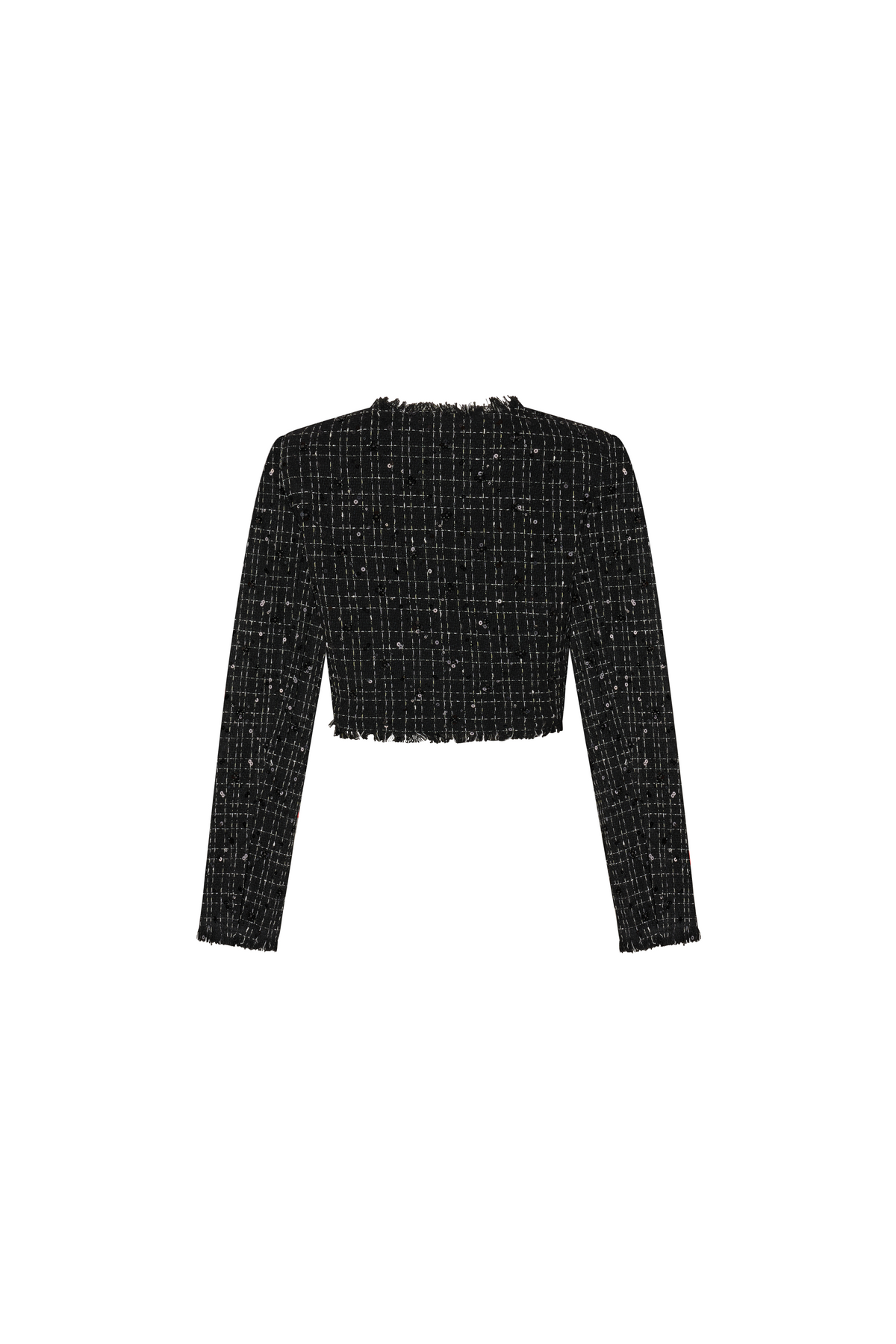 ASAP Tweed Jacket Black