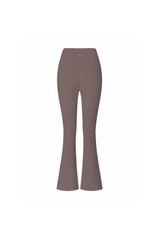 Second Skin Studio High-Waisted Bootcut Legging Mushroom