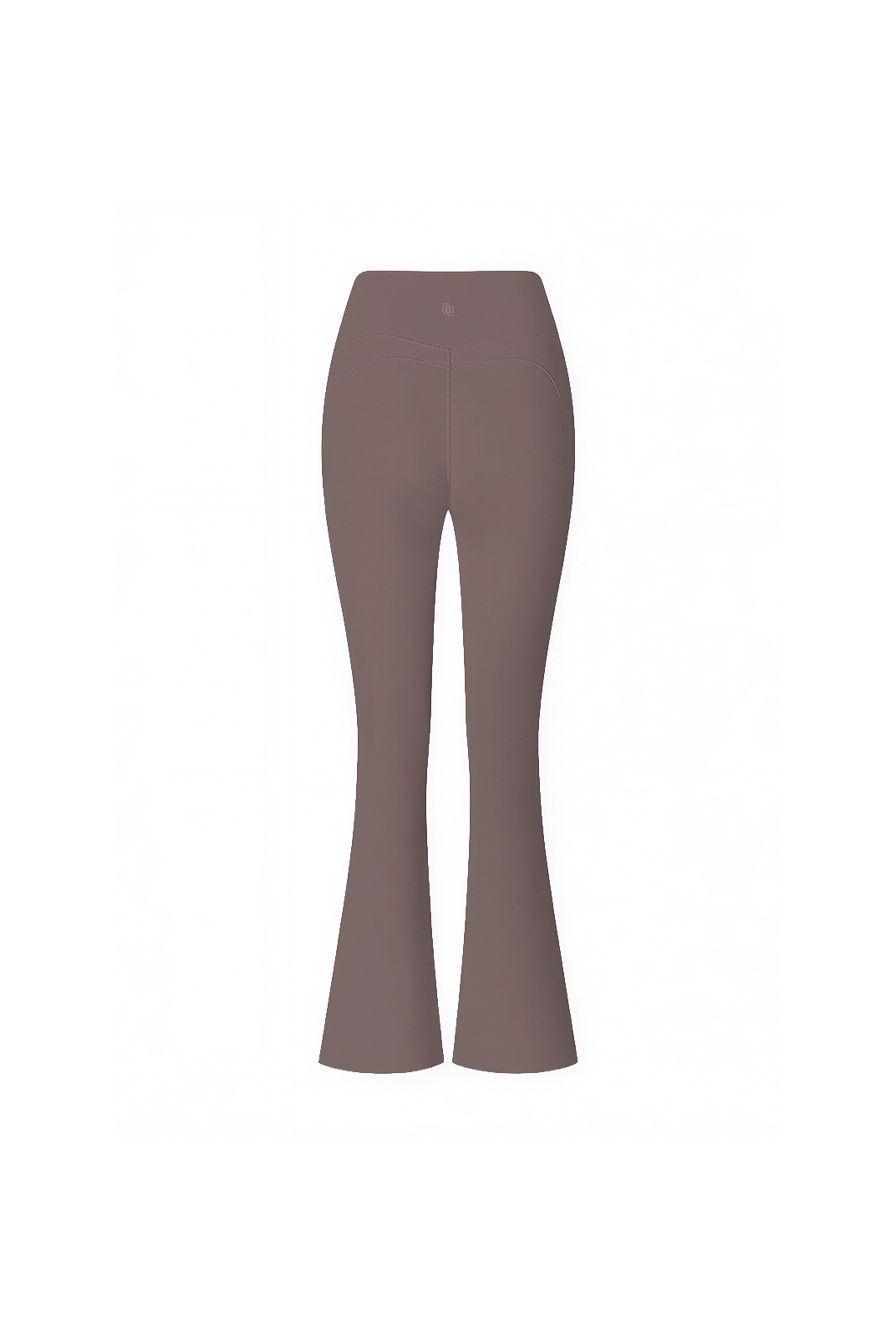 Second Skin Studio High-Waisted Bootcut Legging Mushroom