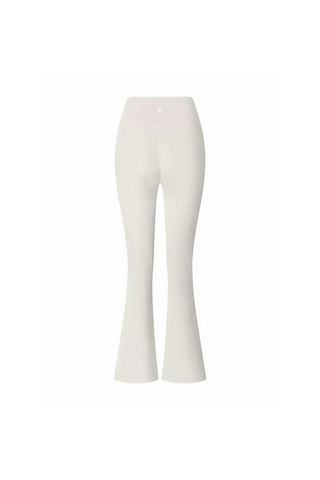 Second Skin Studio High-Waisted Bootcut Legging Ivory