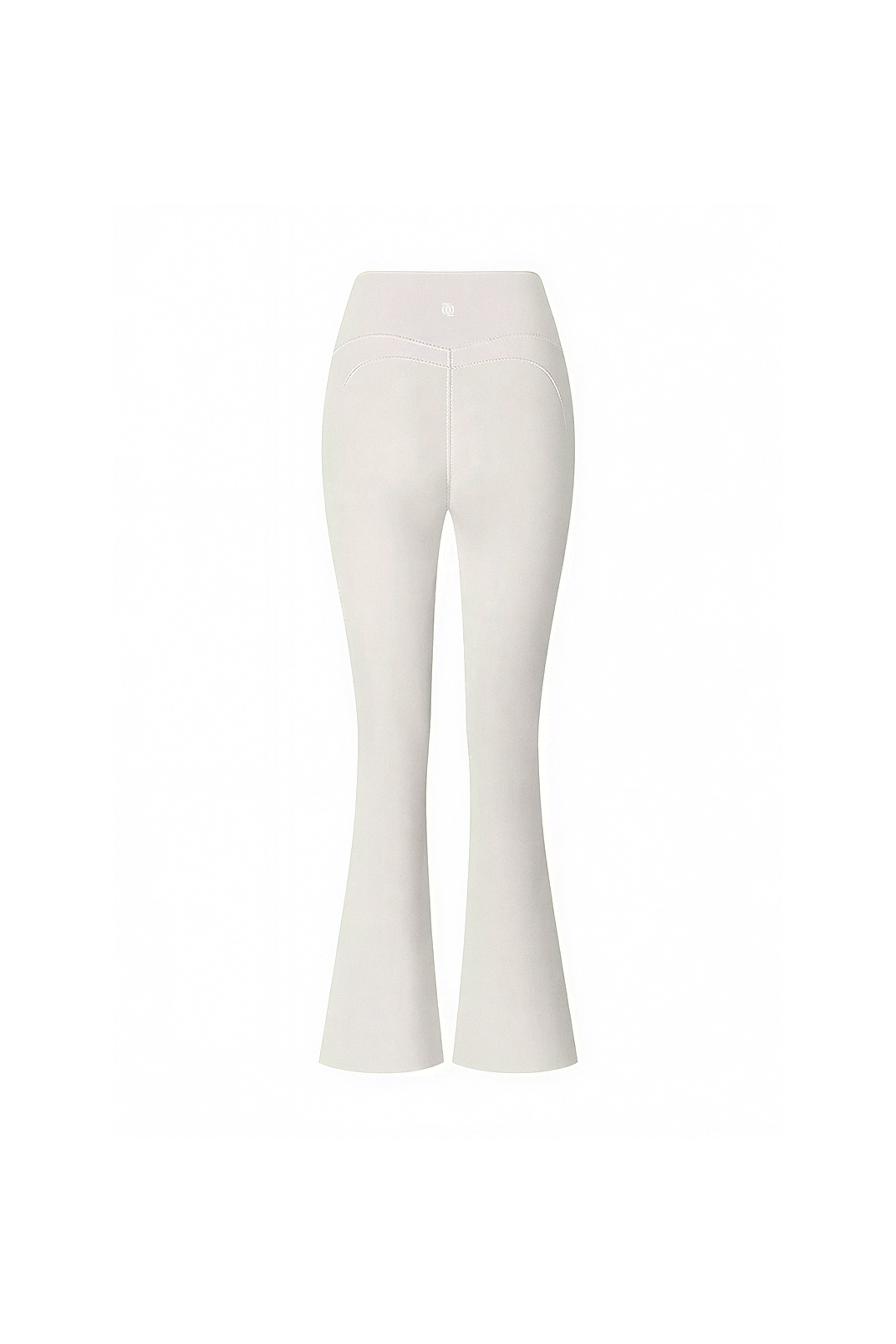 Second Skin Studio High-Waisted Bootcut Legging Ivory