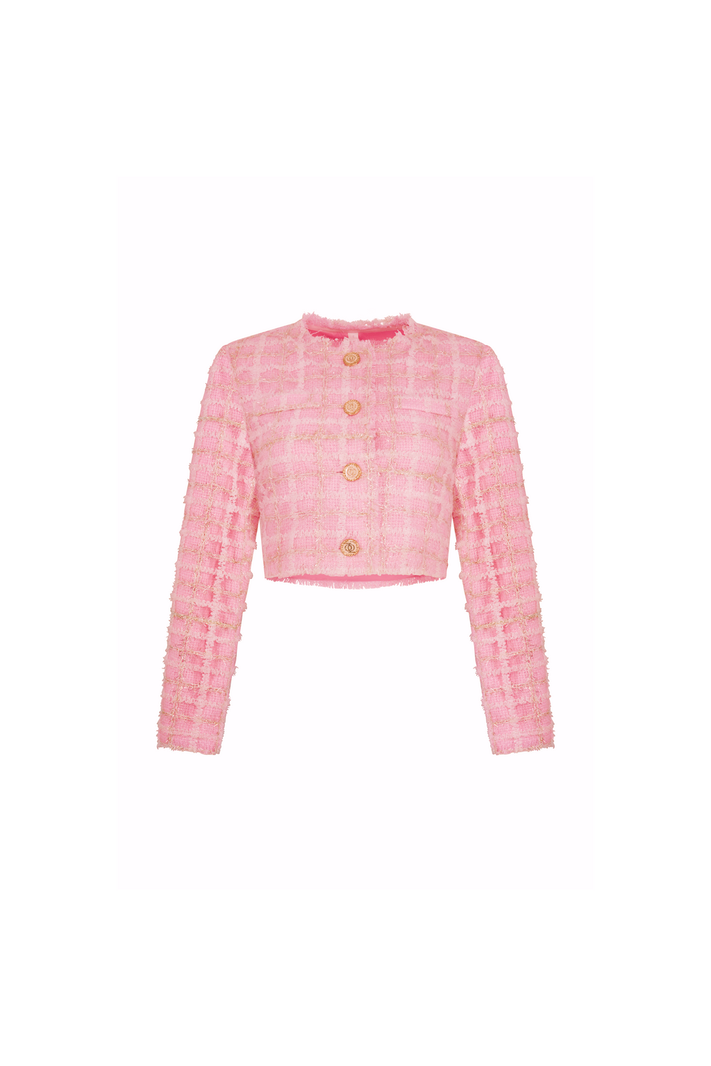 High Priority Tweed Jacket Pink