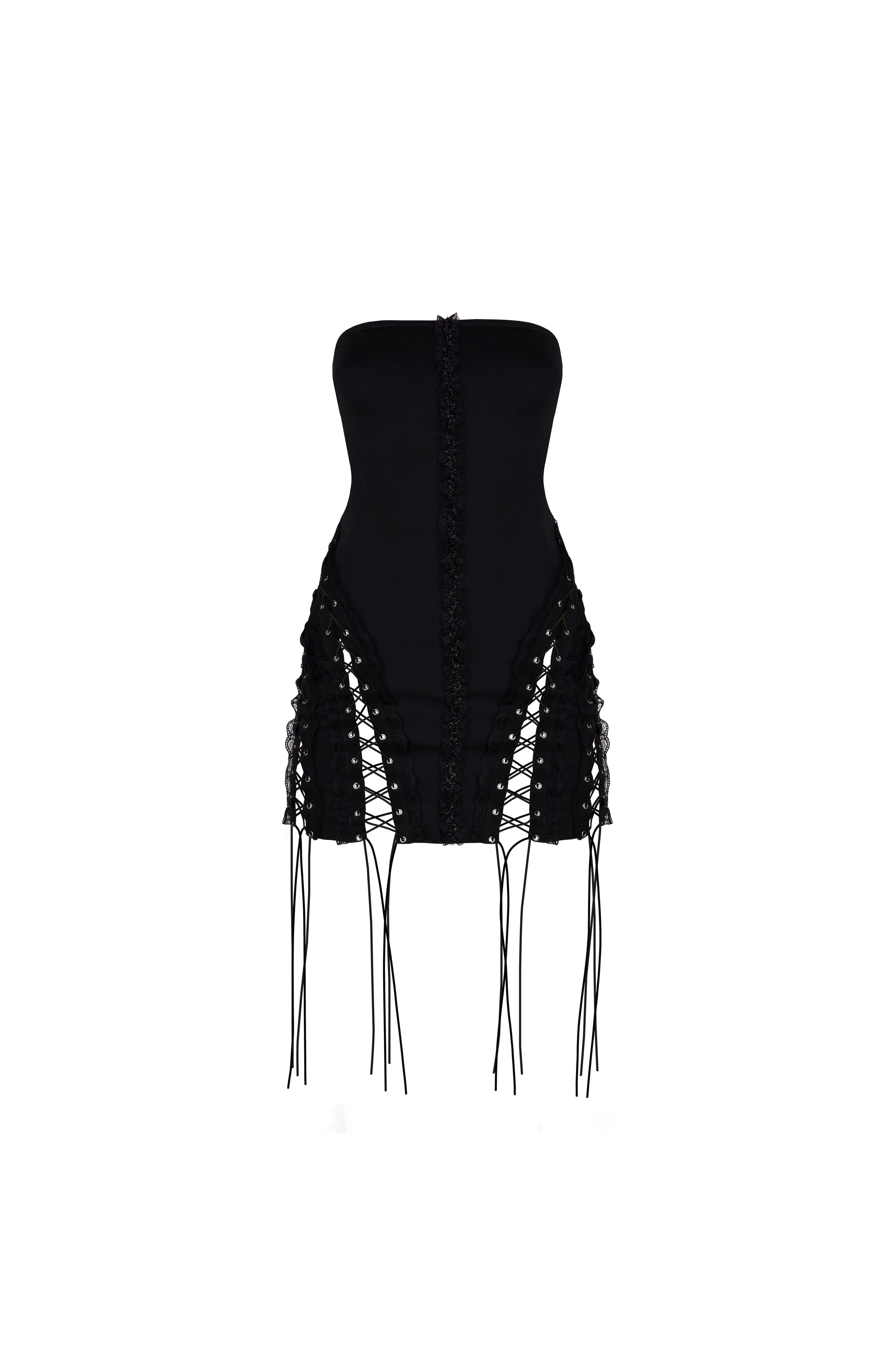 Sorry I'm Late Dress Black