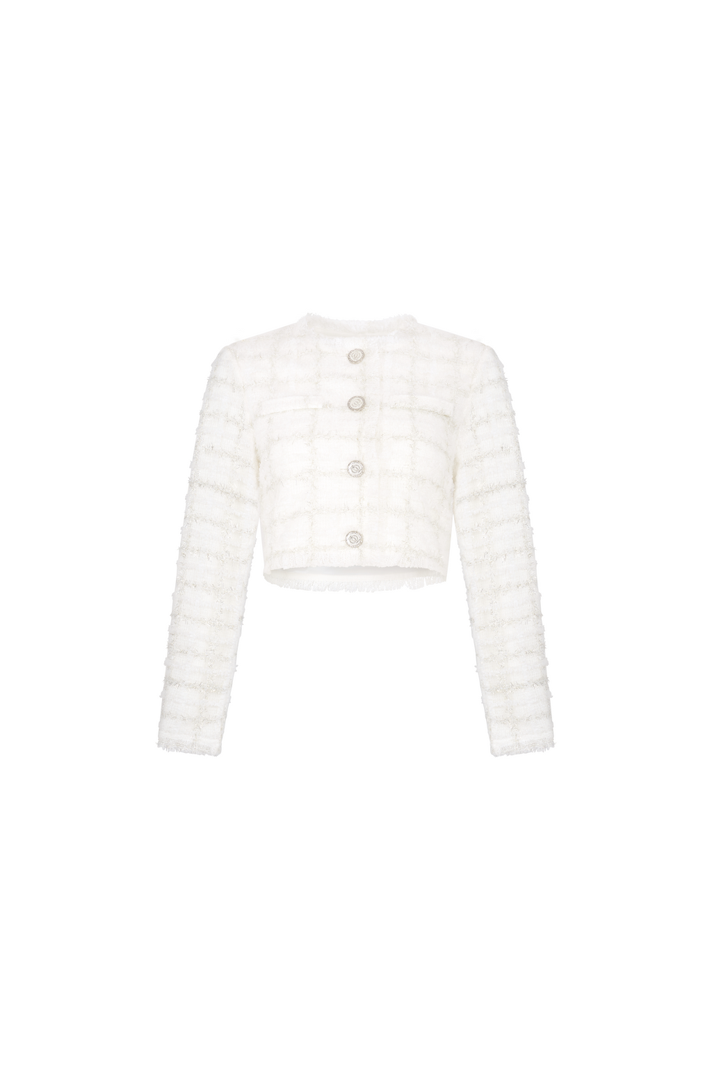 Executive Tweed Jacket White