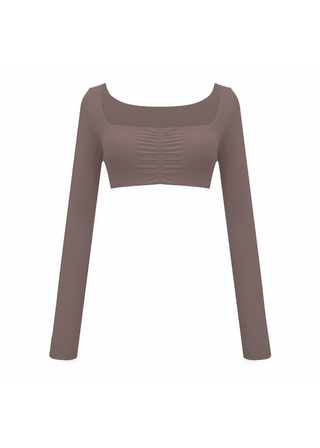 Second Skin Studio Long Sleeve Top Mushroom