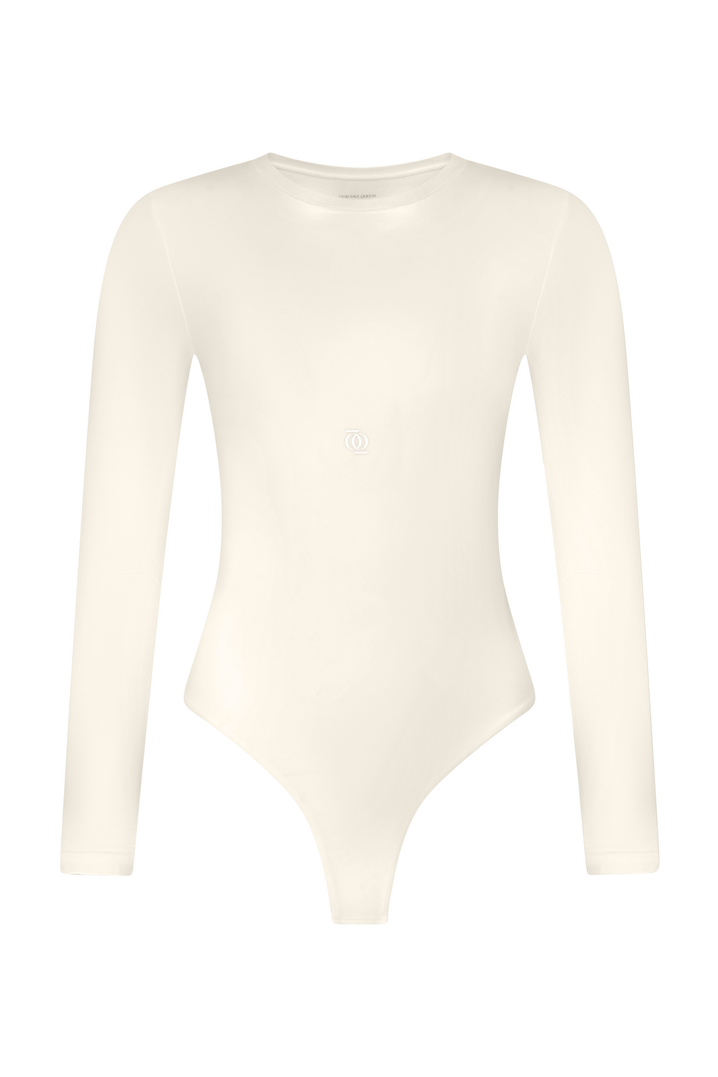 Second Skin Long Sleeve Crew-Neck Bodysuit Vanilla