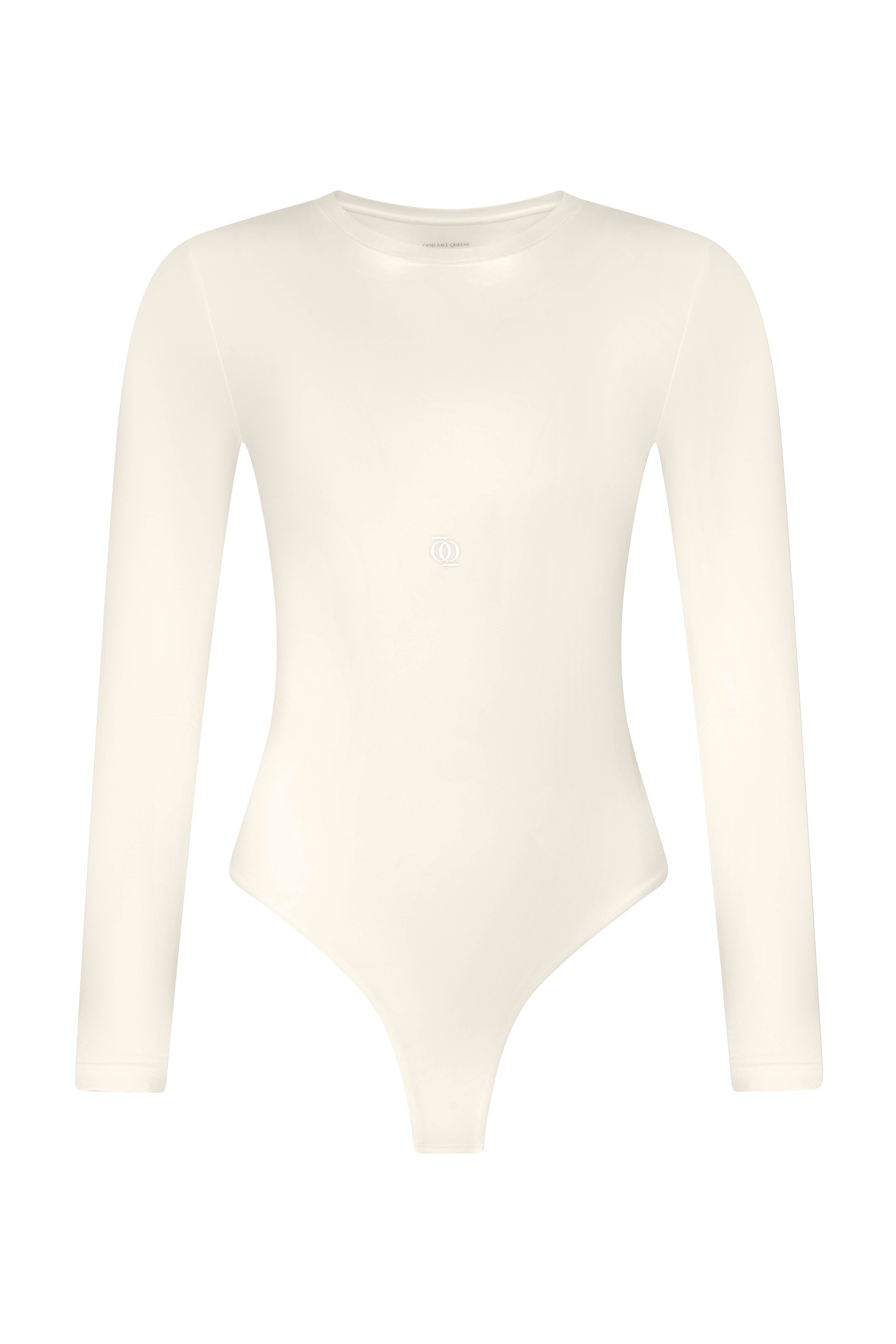 Second Skin Long Sleeve Crew-Neck Bodysuit Vanilla
