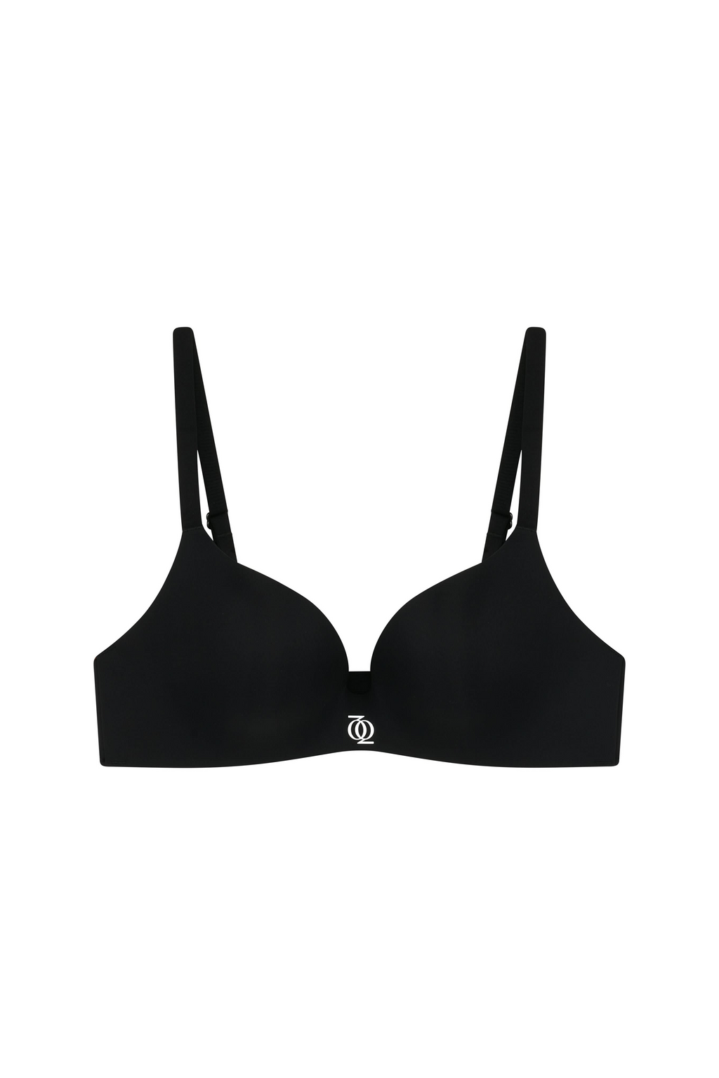 Second Skin Teardrop Bra Black