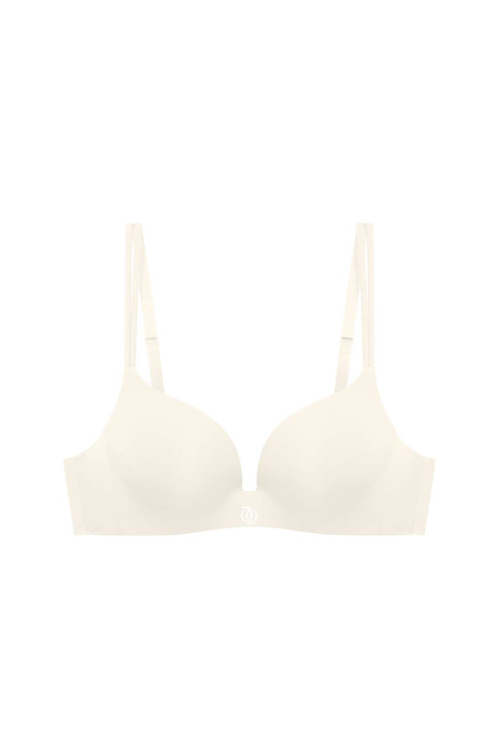 Second Skin Teardrop Push Up Bra Vanilla