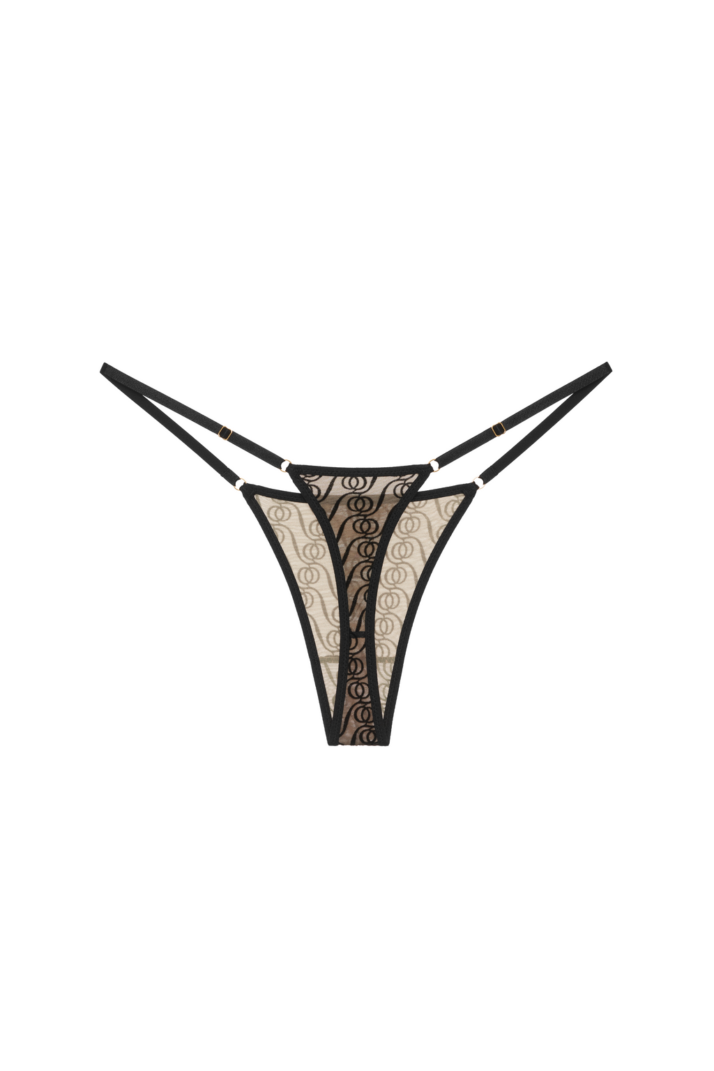 Alizee Thong Black