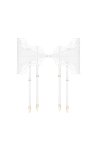 Dua Suspender White