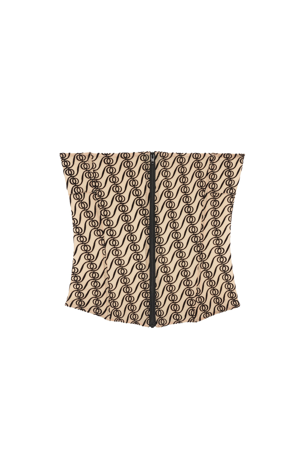 Alizee Strapless Corset Nude